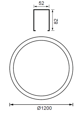 Lineer Led Armatür 65W 4000K - 2