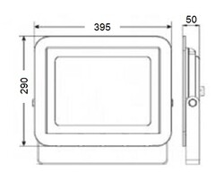 LP150 B 150W Led Projektör 6500K - 2